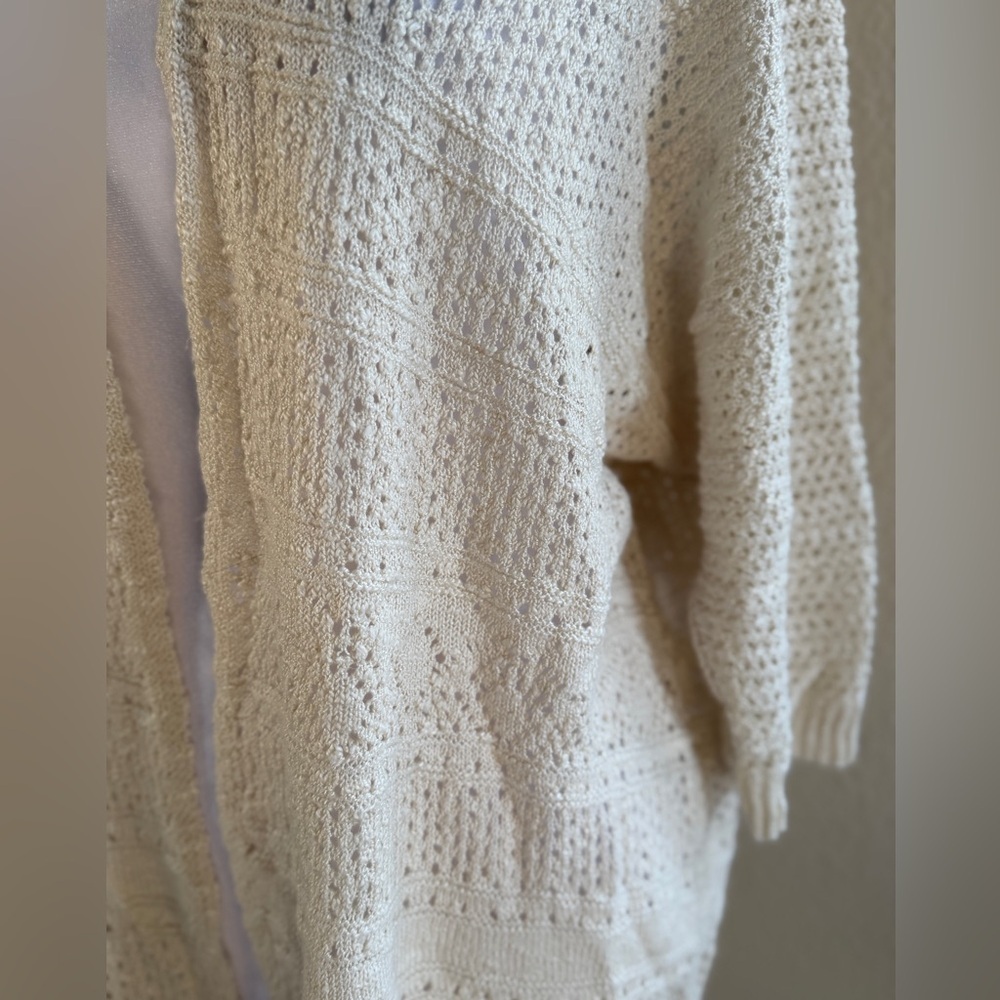 Byron Bay Open Knit Cardigan - Picture 4 of 4